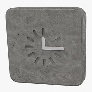 clock decor 3D model