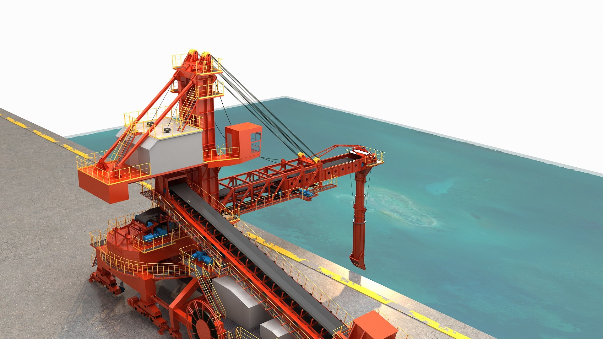 3D model Stacker Reclaimer https://p.turbosquid.com/ts-thumb/9c/dCF346/Me/stackerreclaimer06/jpg/1775119304/1920x1080/fit_q87/86483fc8548ee3c613704339fd5784c54bcdeea6/stackerreclaimer06.jpg