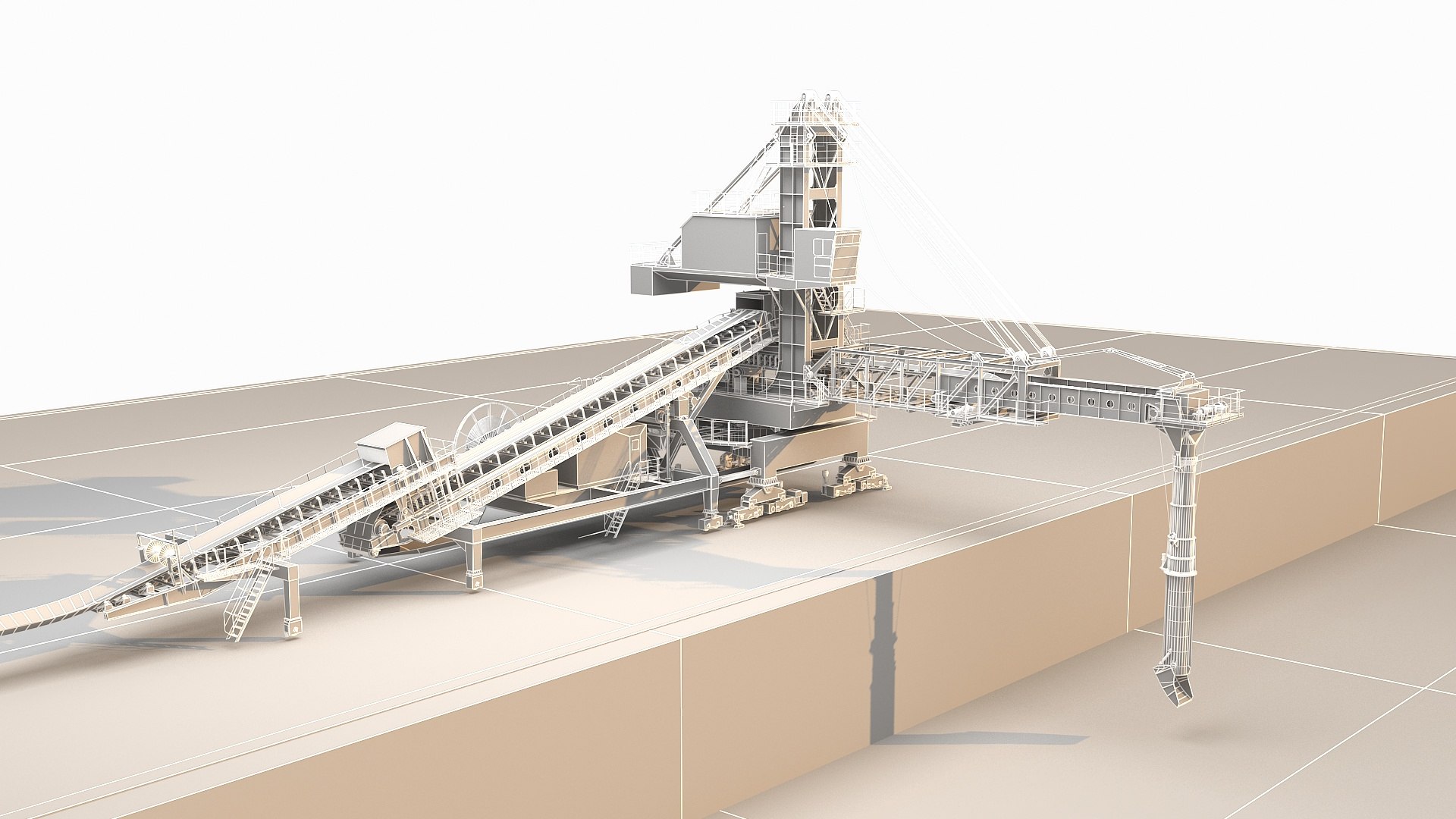 3D model Stacker Reclaimer https://p.turbosquid.com/ts-thumb/9c/dCF346/rV/stackerreclaimer12/jpg/1775119307/1920x1080/fit_q87/fc2fbff3ffbde1252787b58bc078ab06bb0bfbd2/stackerreclaimer12.jpg