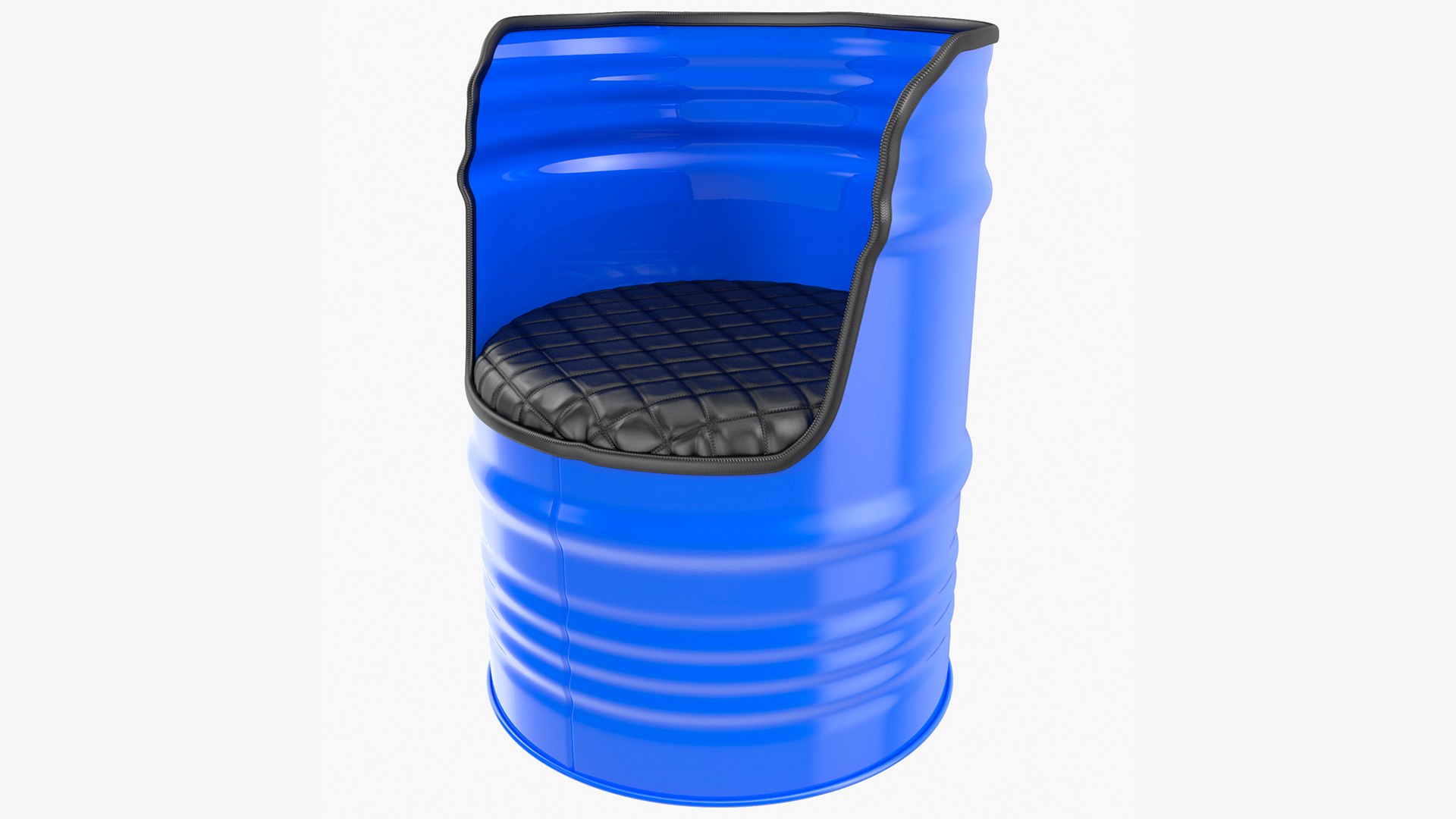 Plastic barrel online chair