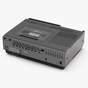 3D VHS Player JVC HR-3330TR Lights On