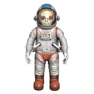 3D model Astronaut Kids