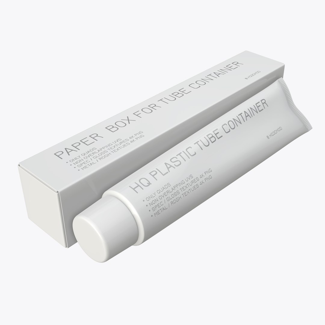 3D Toothpaste Box Paste - TurboSquid 1474472