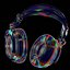 Colorful Dj Headphones With Glass Material