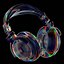 Colorful Dj Headphones With Glass Material