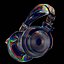 Colorful Dj Headphones With Glass Material