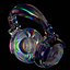 Colorful Dj Headphones With Glass Material