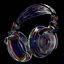 Colorful Dj Headphones With Glass Material