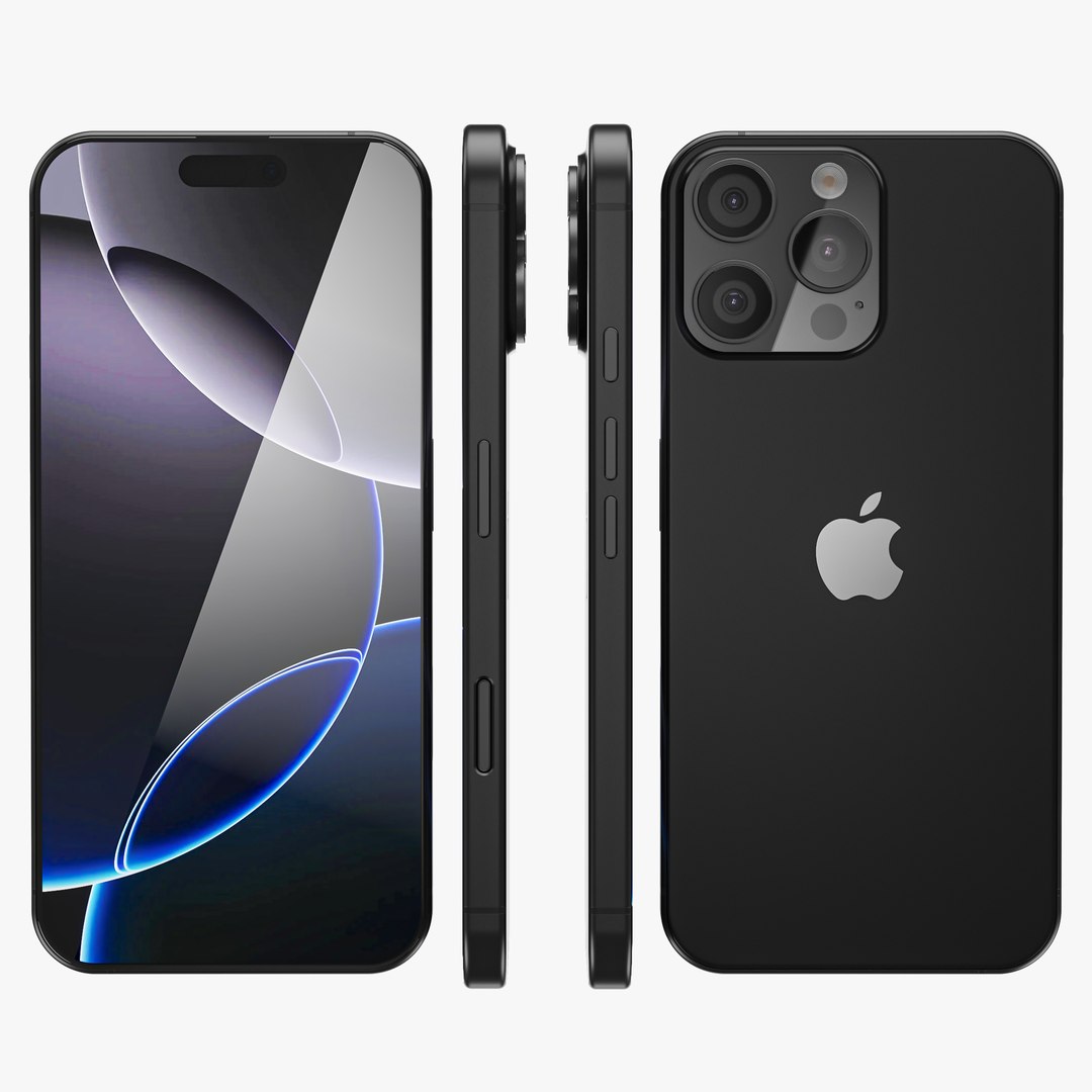iPhone 16 Pro Max 3D model https://p.turbosquid.com/ts-thumb/9c/snPy2A/C4/16promaxblack01/jpg/1726226310/1920x1080/fit_q87/8da9567cb932c2e0d4da6d24e9d8705674e0f6c8/16promaxblack01.jpg