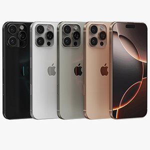 iPhone 16 Pro Max 3D model