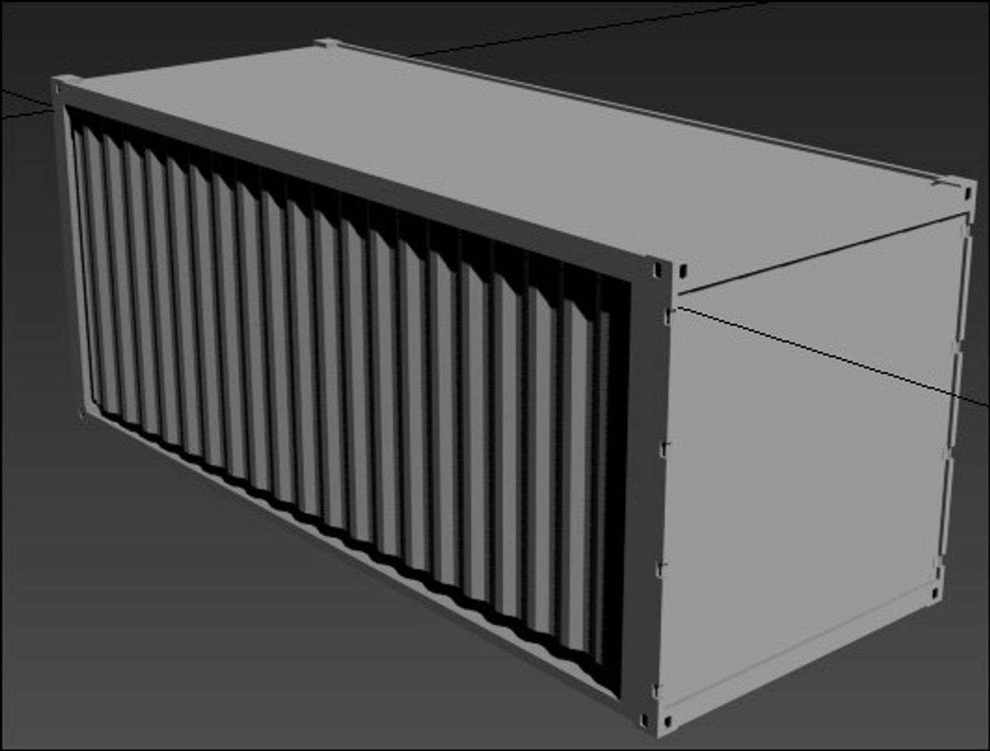 3d-20-foot-container