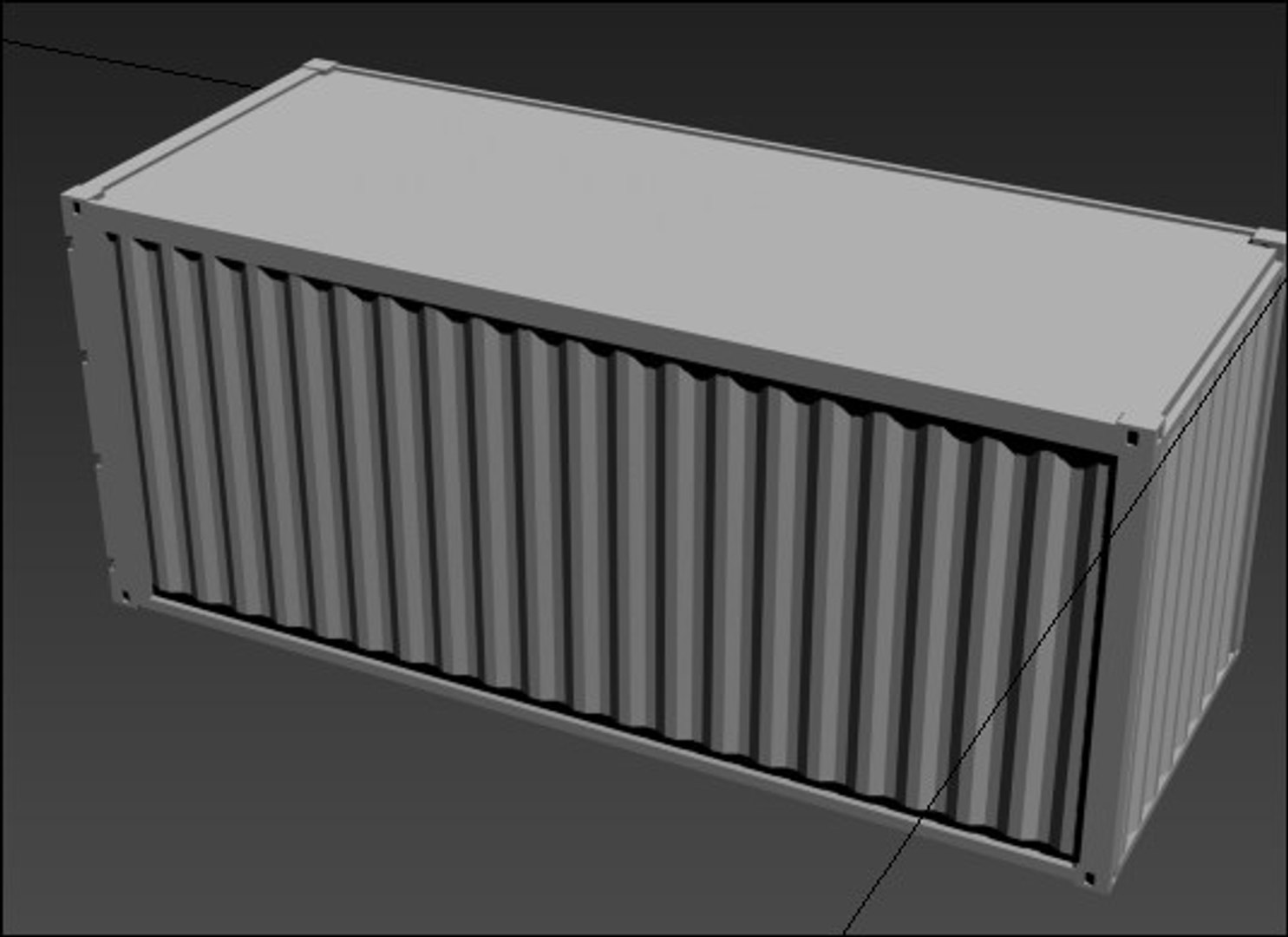 3d-20-foot-container