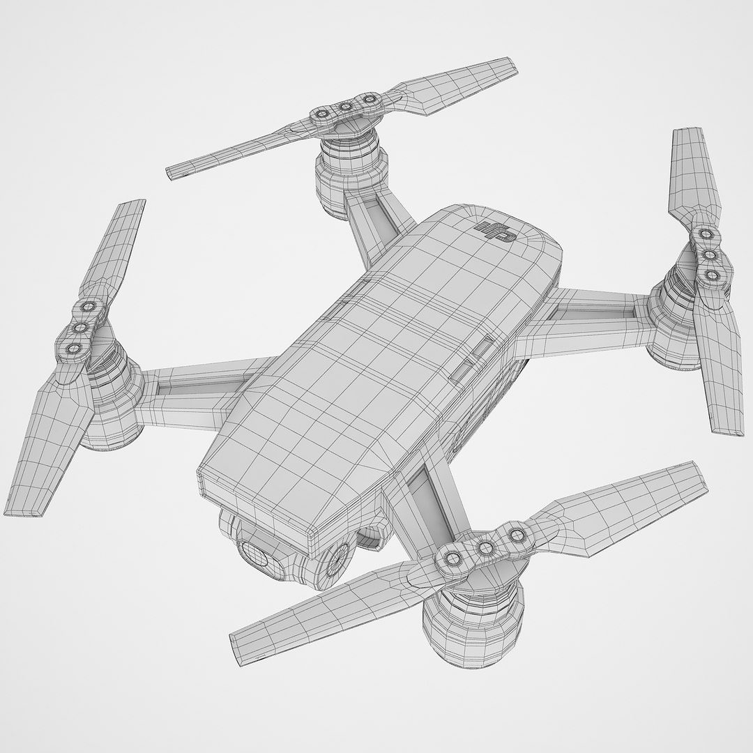 Dji Spark 3D Model - TurboSquid 1339982