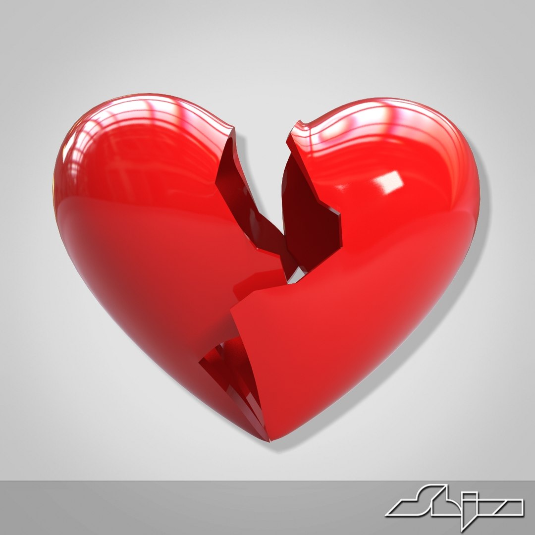 3ds Max Broken Heart Shell