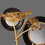 Decor Set 8 Branch in a vase and mirrors