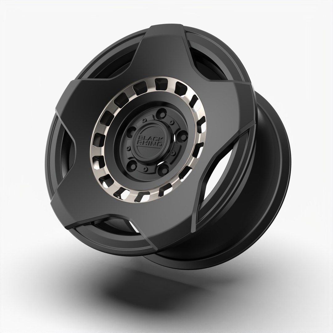 Black Rhino Muzzle Wheel 3D Model - TurboSquid 2032517