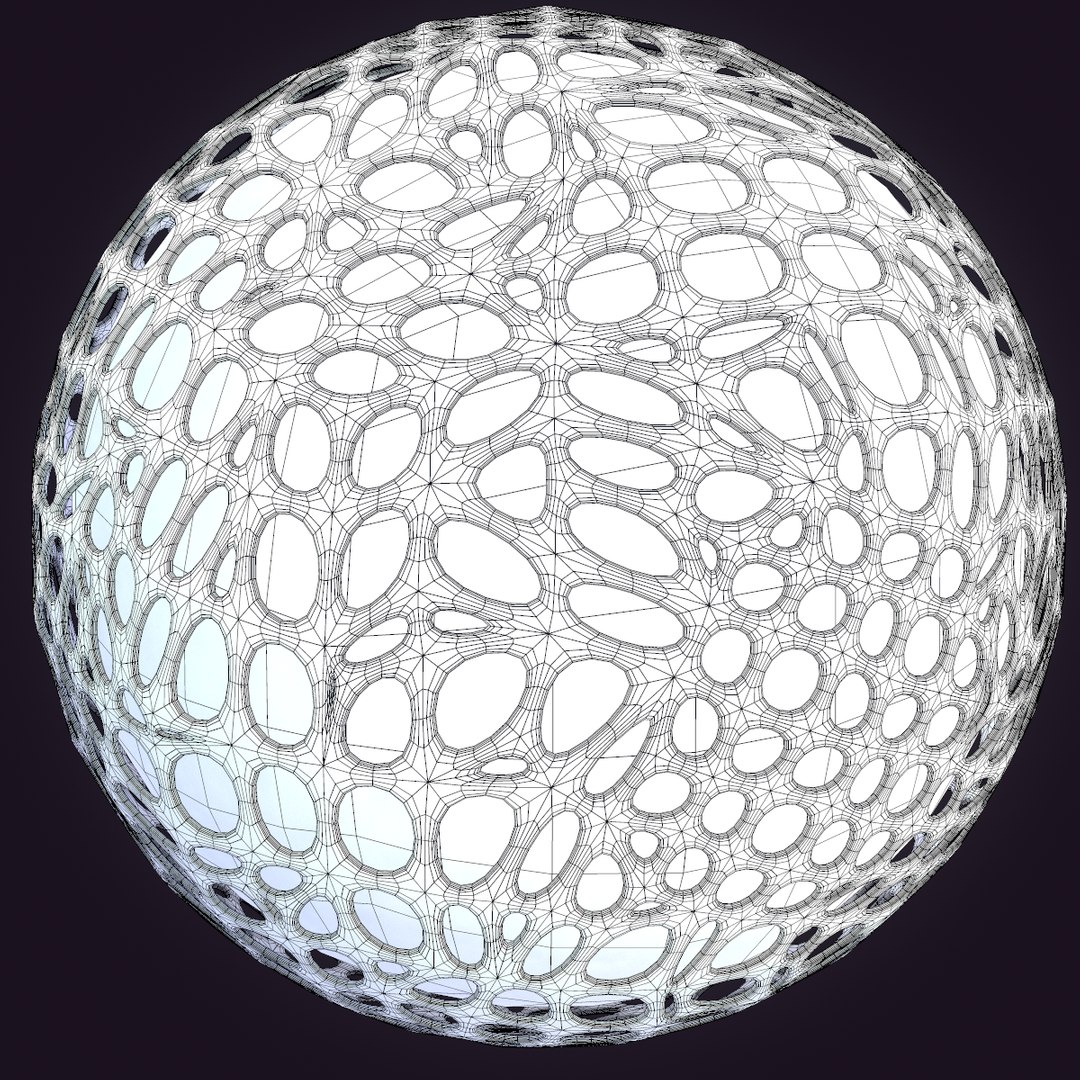 Sphere Design 3D Model - TurboSquid 1540995