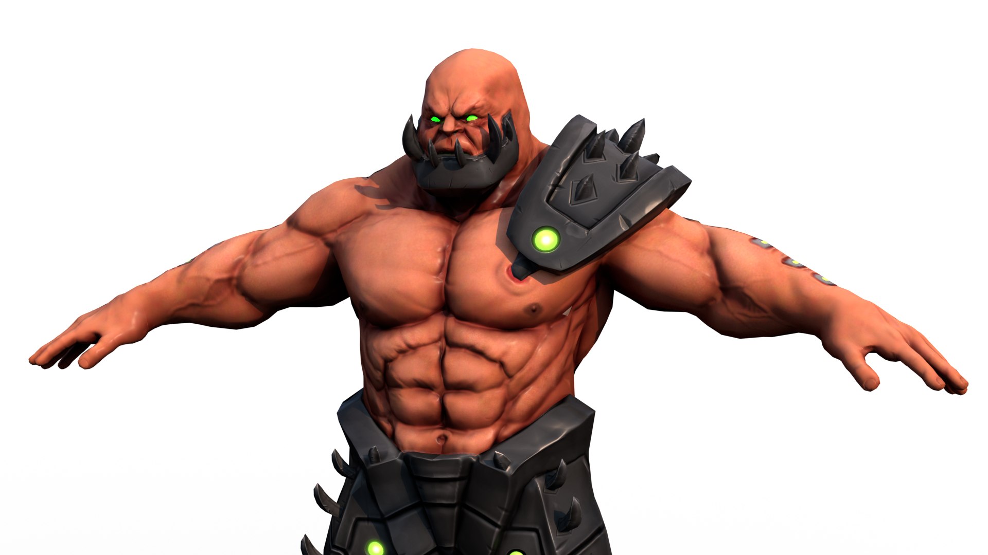 Character - Tank 3D Model - TurboSquid 1952011
