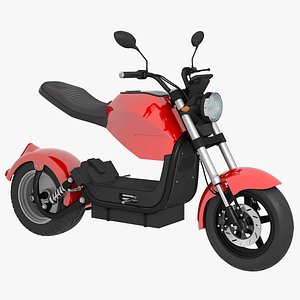 3D scooter electro model