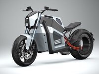 RMK E2  electric motorcycle White