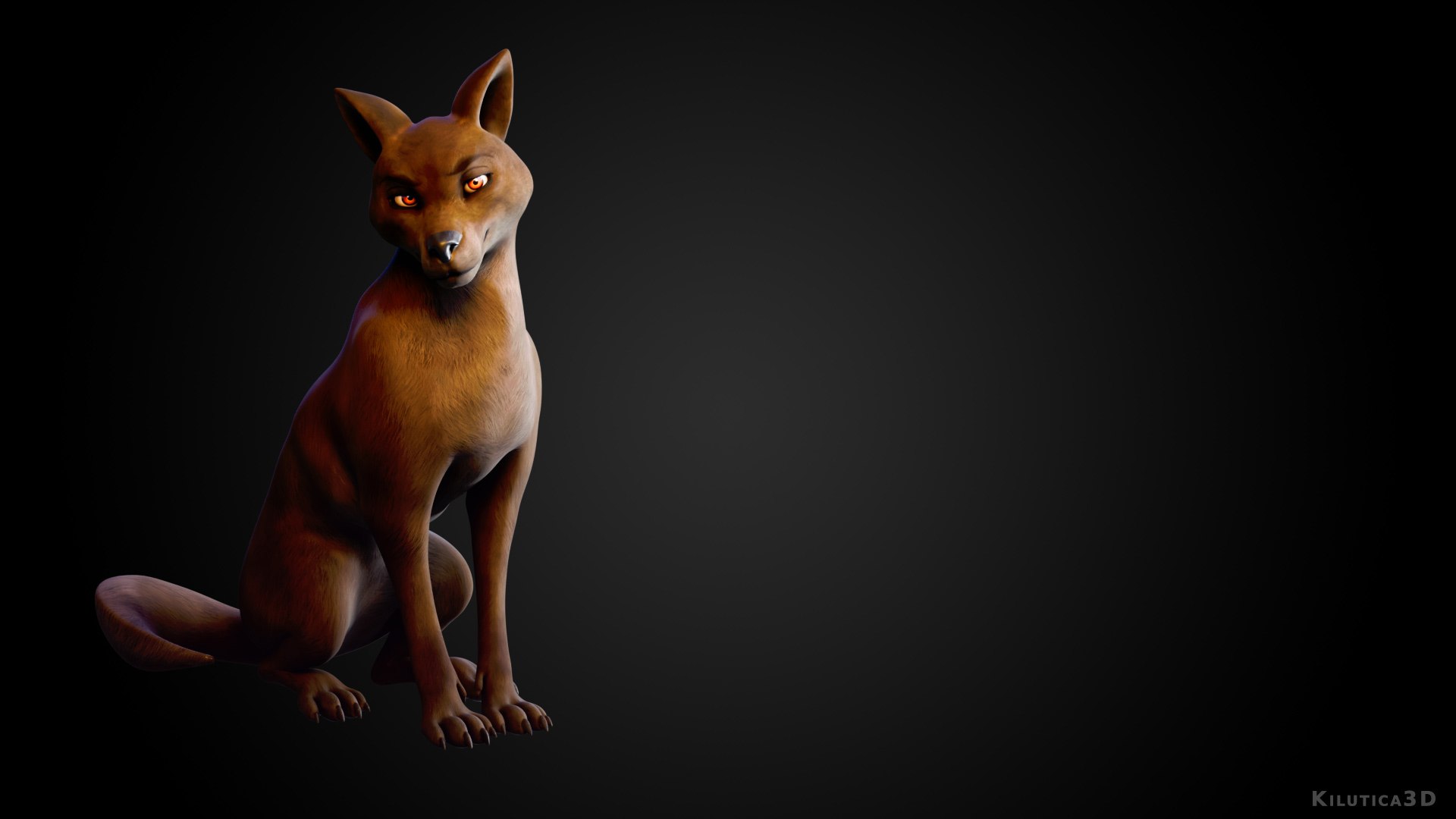 Stylized Adult Female Wolf 3D Model - TurboSquid 2516488