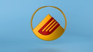 Art Deco Circular earring