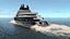 Lurssen Luminance Superyacht Dynamic Simulation 3D model
