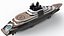 Lurssen Luminance Superyacht Dynamic Simulation 3D model