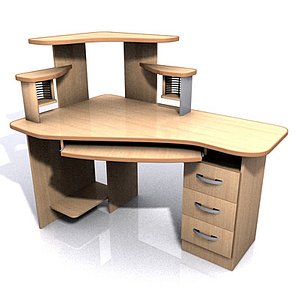 desktop escritorio 3d model