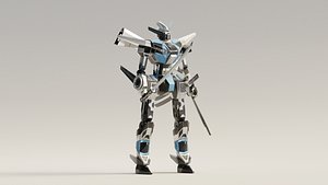 Mecha Riven 3D model