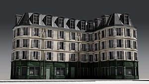 3 Piece Parisian Apartment Building