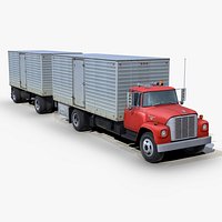 International Loadstar 1700 1968 Box truck trailer