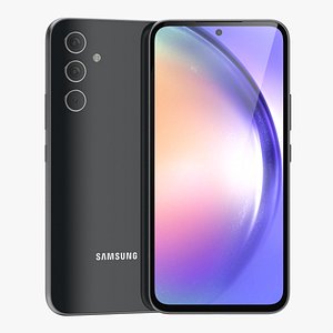 3D Samsung Galaxy A54 Graphite model