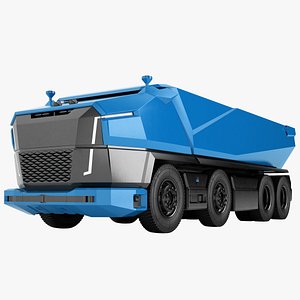 Concept Autonomous Dump Truck 03 3D model