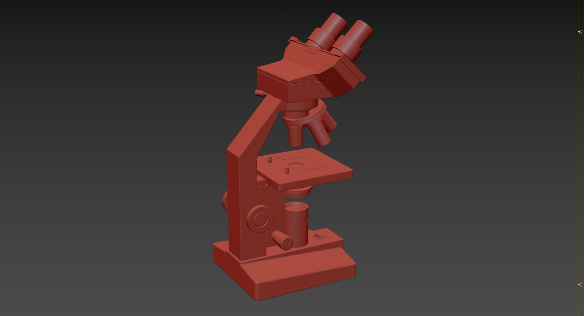 3D Realistic Microscope Model - TurboSquid 1237327