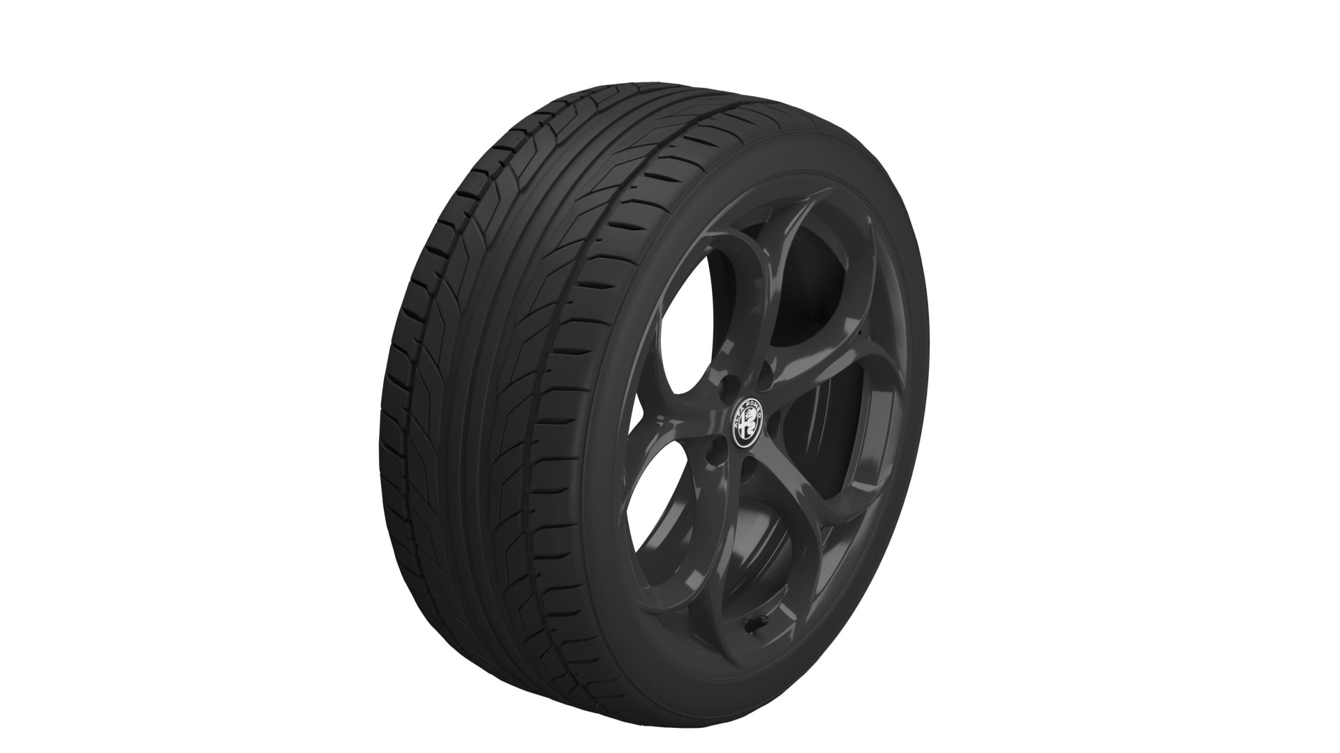 Alfa Romeo Giulia rim 3D model - TurboSquid 1983687