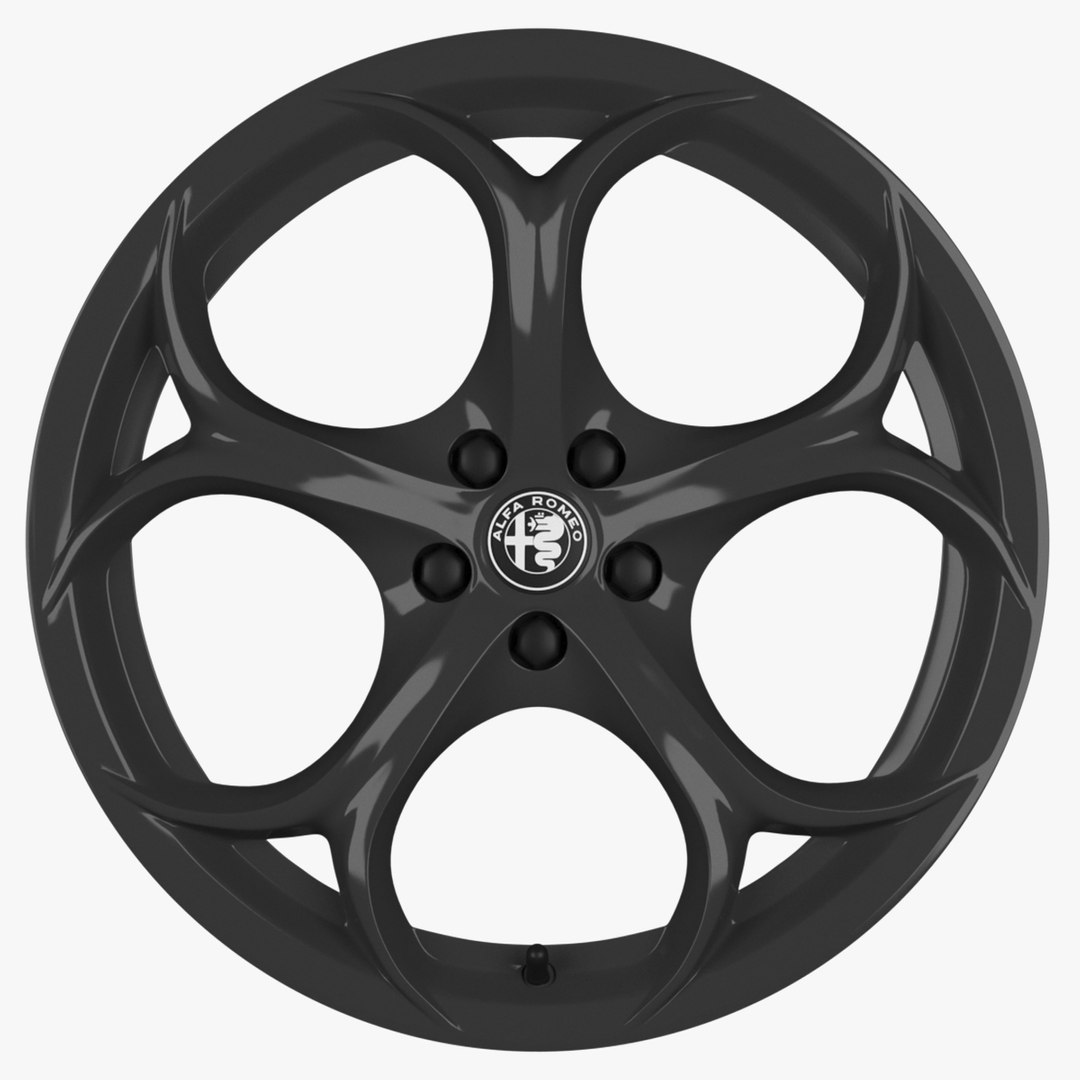 Alfa Romeo Giulia rim 3D model - TurboSquid 1983687