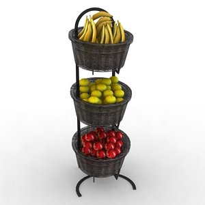max standing basket fruits