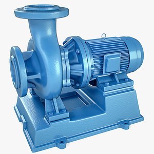 pump centrifugal 3d model
