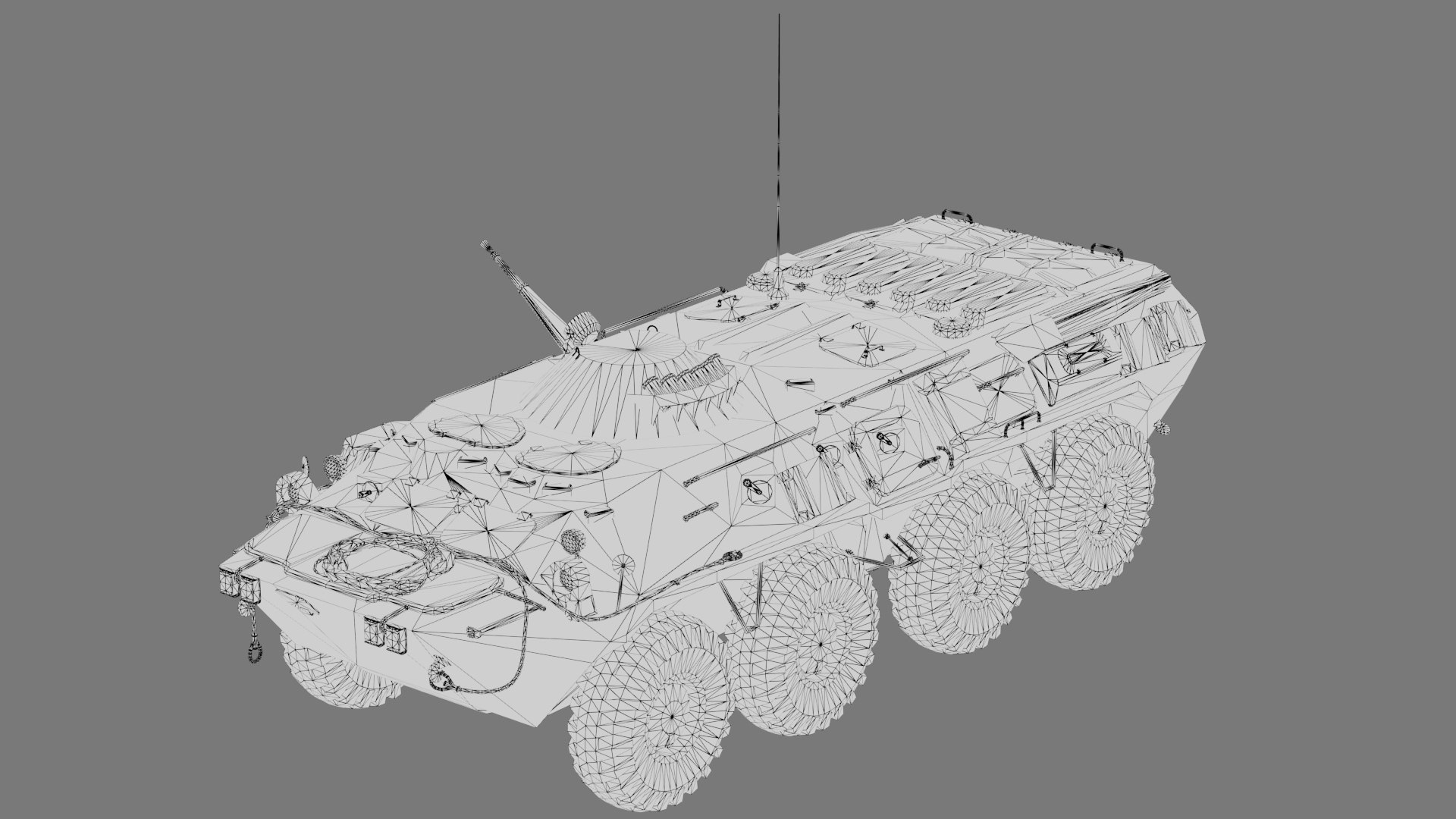 3D Model BTR 80 - TurboSquid 2085416