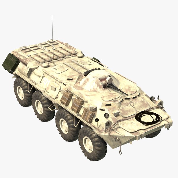 Modelo 3d BTR 80 - TurboSquid 2085416