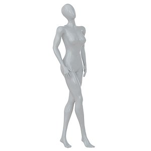 Female gray abstract mannequin 98 model
