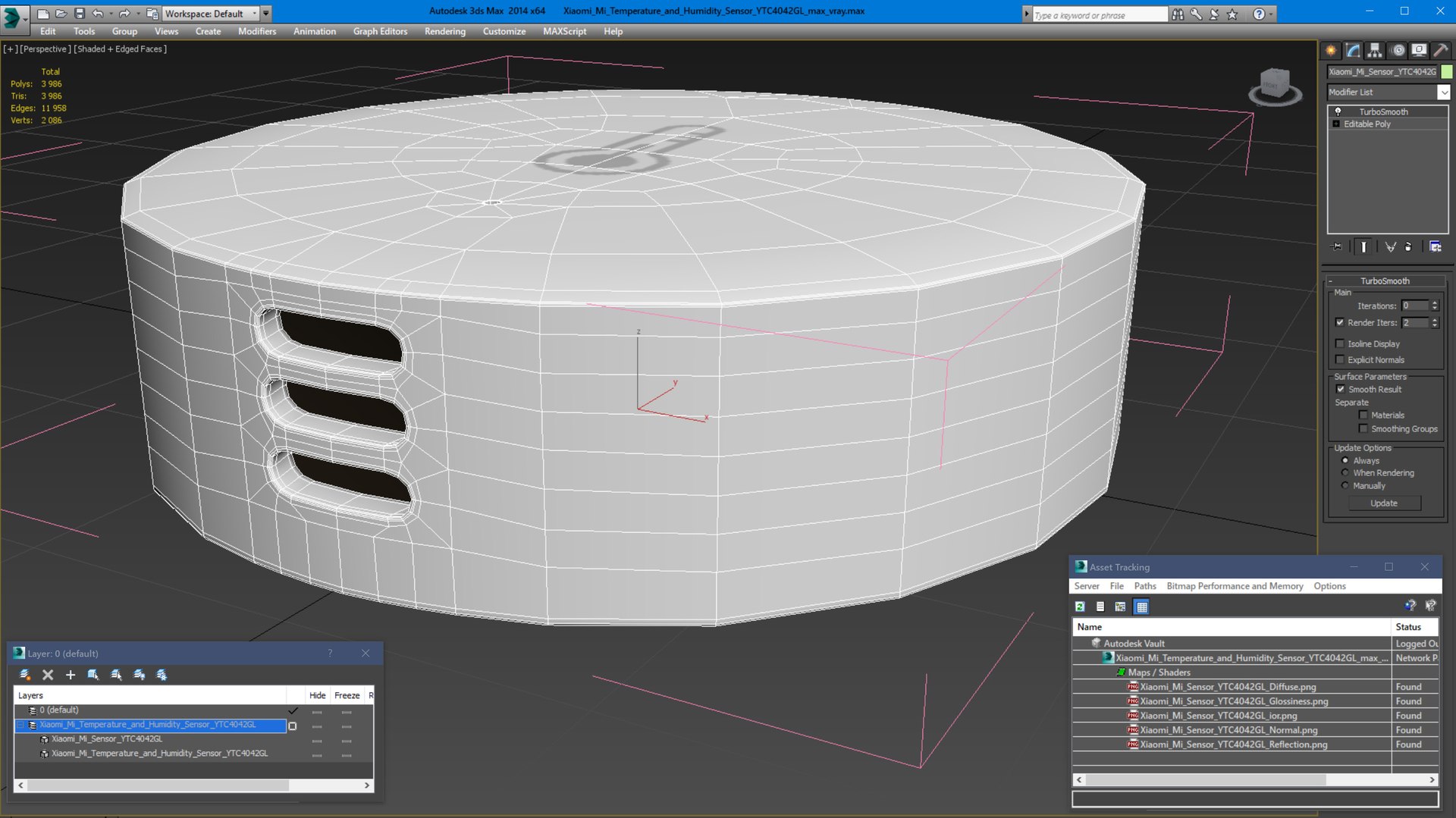 Xiaomi Mi Temperature and Humidity Sensor YTC4042GL 3D model https://p.turbosquid.com/ts-thumb/9d/lmEXi7/hW/xiaomimitemperatureandhumiditysensorytc4042gl3dmodel022/jpg/1666990823/1920x1080/fit_q87/2734ff60e3835424c00b0ddfe5e567ac05881612/xiaomimitemperatureandhumiditysensorytc4042gl3dmodel022.jpg