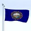 Animated New Hampshire Flag