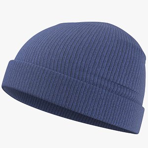 3D model Blue Winter Hat
