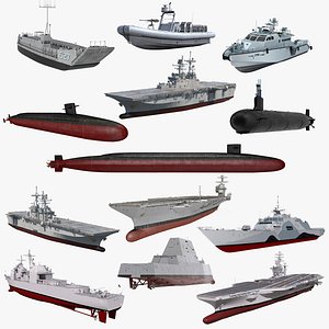 US Warships Collection 7