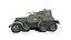 BA-10 Schwerer Panzerwagen Low-Poly PBR