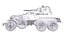 BA-10 Schwerer Panzerwagen Low-Poly PBR