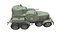 BA-10 Schwerer Panzerwagen Low-Poly PBR