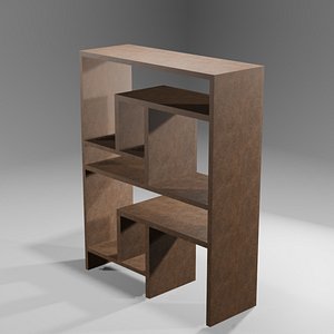 3D bookshelf